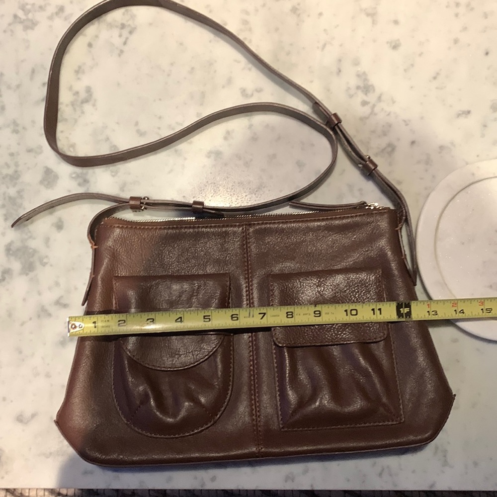 Leather Halogen purse.